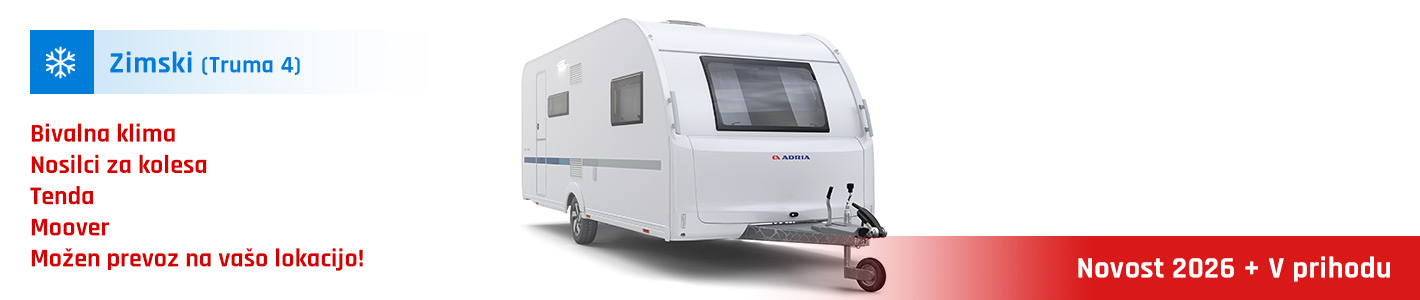 Najem počitniške prikolice Adria Altea 402 PH